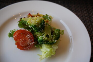 salad with vegetables