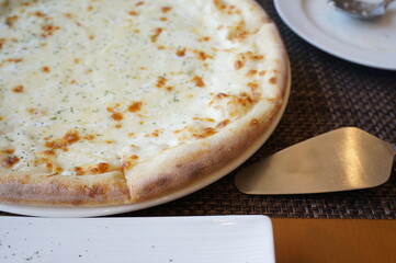 Gorgonzola cheese pizza