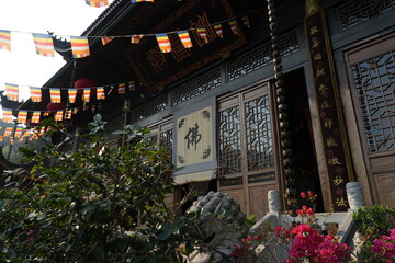 Chinese Buddhist Temple
Monks gather to perform rituals, while believers worship, burn incense, and...