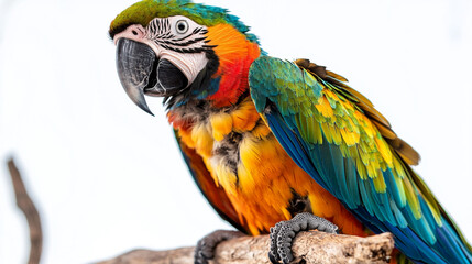 Fototapeta premium isolated parrot