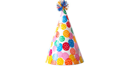 Birthday Cap isolated on white background