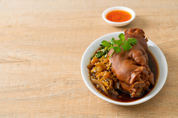 Stewed Pork Knuckle or Stewed Pork Leg