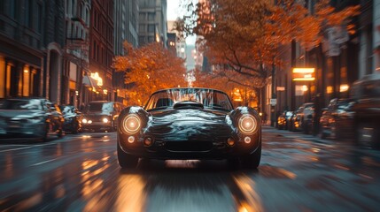 A surreal scene showcasing a mobile device walking between mountains in the United States, presenting epic compositions and complex details