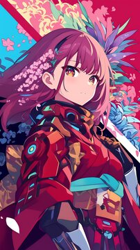 アニメスタイル 　japanese anime style