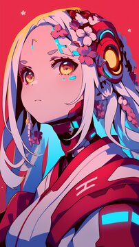 アニメスタイル 　japanese anime style