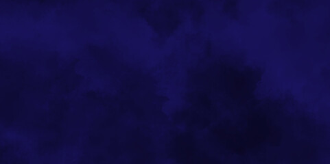 Dark abstract background with blue grunge effect background. blue velvet grunge texture fantasy smooth watercolor painted art design. Dark elegant Royal blue shades aquarelle paint	
