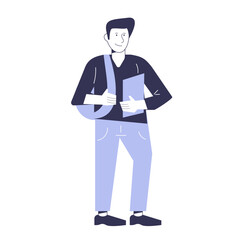 University students Illustrator 