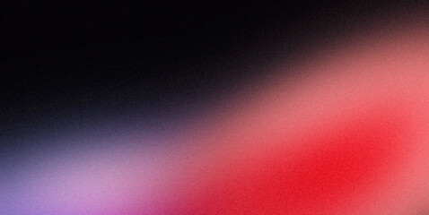 Noise texture grainy background, pink purple red magenta black abstract glowing vibrant color gradient shape, dark retro banner poster header backdrop design