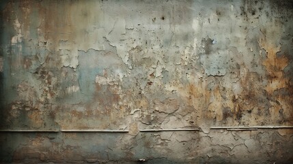 Distressed Grunge Background with Textured Walls