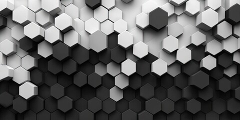 hexagon shape background	