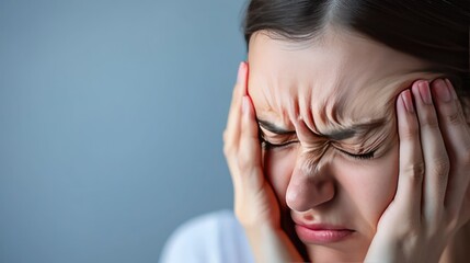 Fototapeta premium Recognizing the symptoms of stress and how to manage anxiety effectively