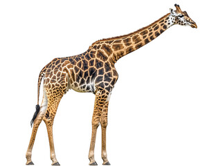 Obraz premium Tall Giraffe with Long Neck in High Definition