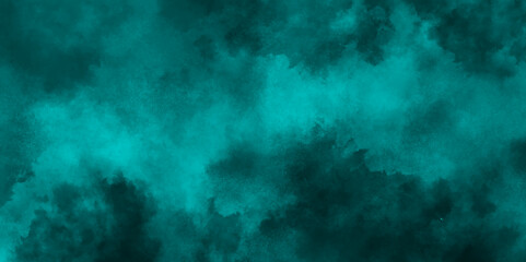 Fototapeta premium abstract cloud and vapor texture background. Black and blue smoke aquarelle smudge illustration smooth grungy smokey light pastel colors ink glow. Teal color powder explosion . 