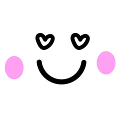 Cute Emoticon, Face Emoticon
