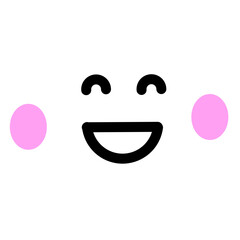 Cute Emoticon, Face Emoticon