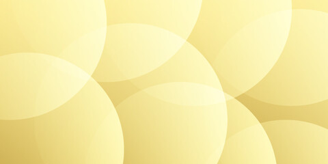 Abstract background circle on Gold color. Trendy color of the year simple art modern abstract