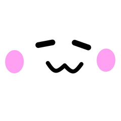 Cute Emoticon, Face Emoticon