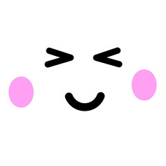 Cute Emoticon, Face Emoticon