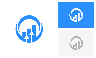 Financial logo design
