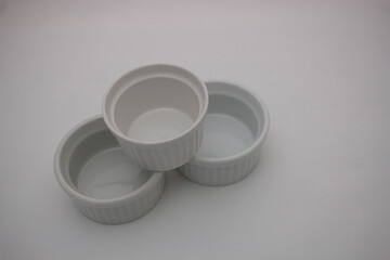 ３つのココット皿　Ramekin　Ramequin