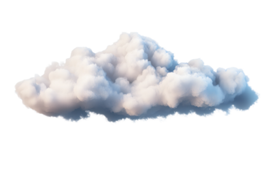 Cloud isolated on transparent background, Cutout clean white cloud transparent background,3d rendering,Collection of random shapes of abstract clouds,white cloud,white natural cloud element,png,Ai
