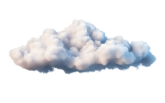 Cloud isolated on transparent background, Cutout clean white cloud transparent background,3d rendering,Collection of random shapes of abstract clouds,white cloud,white natural cloud element,png,Ai