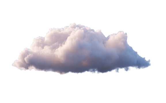 Cloud isolated on transparent background, Cutout clean white cloud transparent background,3d rendering,Collection of random shapes of abstract clouds,white cloud,white natural cloud element,png,Ai