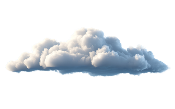 Cloud isolated on transparent background, Cutout clean white cloud transparent background,3d rendering,Collection of random shapes of abstract clouds,white cloud,white natural cloud element,png,Ai