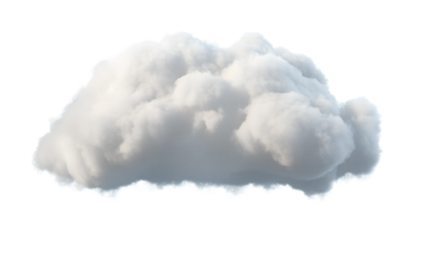 Cloud isolated on transparent background, Cutout clean white cloud transparent background,3d rendering,Collection of random shapes of abstract clouds,white cloud,white natural cloud element,png,Ai