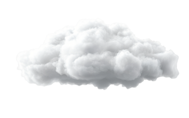 Cloud isolated on transparent background, Cutout clean white cloud transparent background,3d rendering,Collection of random shapes of abstract clouds,white cloud,white natural cloud element,png,Ai