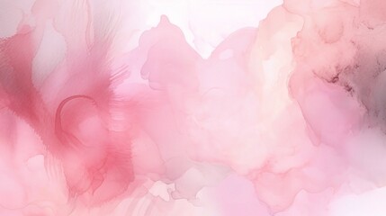 Soft Pink Watercolor Texture for Background Design
