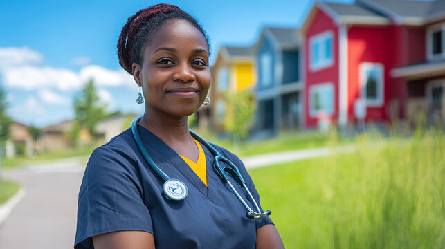 Empowerment in Action: A Community Health Worker in a Vibrant Neighborhood