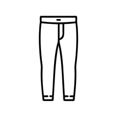 leggings  vector icon, dress icon, vector clothing icon - simple vector illustration of a leggings , in a simple and clean style, for business and fashion graphics. clothing flat illustration.