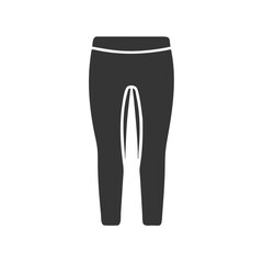 leggings  vector icon, dress icon, vector clothing icon - simple vector illustration of a leggings , in a simple and clean style, for business and fashion graphics. clothing flat illustration.