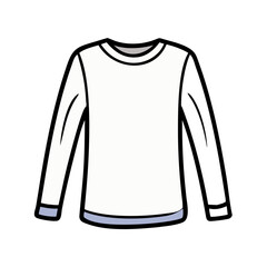  long sleeve shirt  illustration