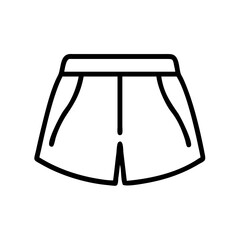 skort  vector icon, dress icon, vector clothing icon - simple vector illustration of a skort , in a simple and clean style, for business and fashion graphics. clothing flat illustration.