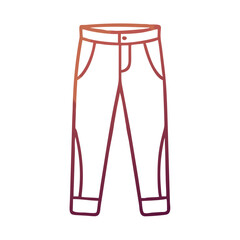 trousers  vector icon, dress icon, vector clothing icon - simple vector illustration of a trousers , in a simple and clean style, for business and fashion graphics. clothing flat illustration.