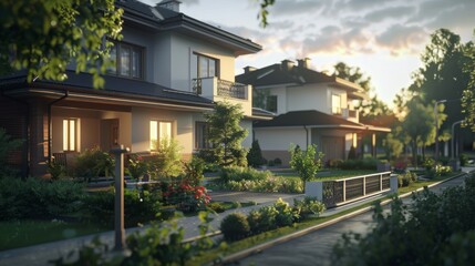 A tranquil scene depicting a stylized man engrossed in reading a book while seated comfortably in a vibrant yellow armchair, with a potted plant nearby