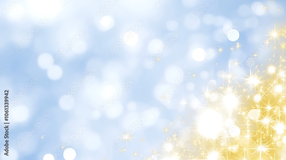 Poster abstract blurred background with stars blank background with copy space for design projects