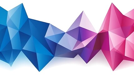 Abstract Low Poly Background Simple Neutral Background with Free Space for Design