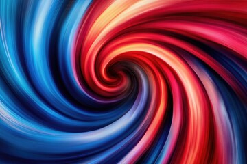 Fototapeta premium Colorful Swirl Paint