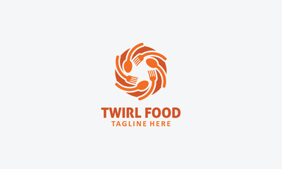 Restaurant logo design vector template