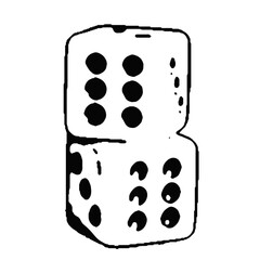 BW Vintage Stamps_Dice