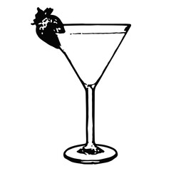 BW Vintage Stamps_Martini