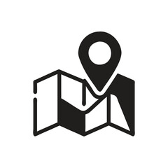 Roadmap Pin Place Icon