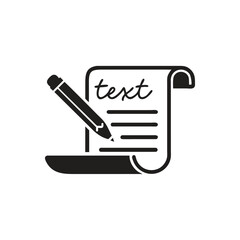 Script With Pencil Icon