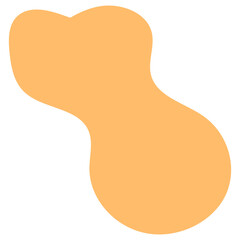 Abstract Doodle Shape Element