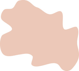 Abstract Doodle Shape Element