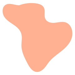 Abstract Doodle Shape Element