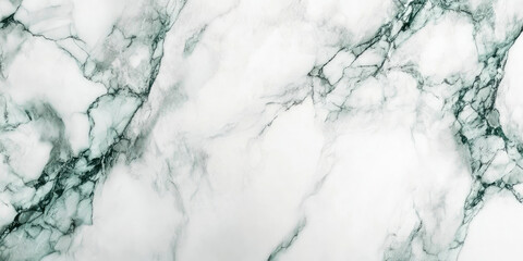 PNG White marble texture with green veins elegant natural surface.